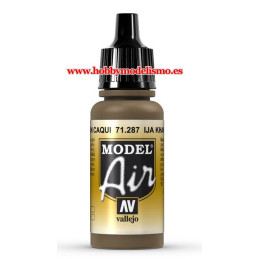 PINTURA ACRILICA MARRON CAQUI IJA (17 ml)   model air - hobbymodelismo