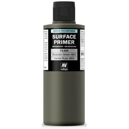 SURFACE PRIMER: VERDE RUSO 4BO (200 ml) VALLEJO 74609