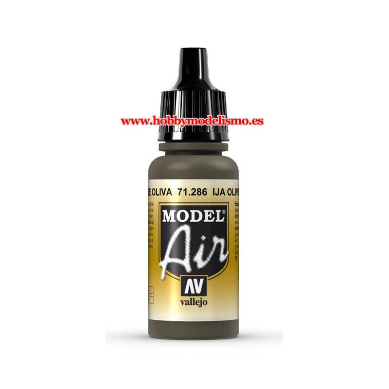 PINTURA ACRILICA VERDE OLIVA IJA (17 ml) model air - maquetasymas.es PINTURA ACRILICA VERDE OLIVA IJA (17 ml) model air - maquetasymas.es