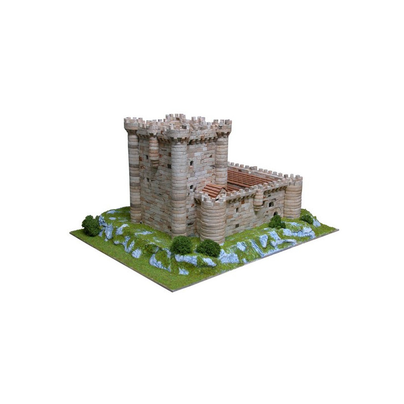 CASTILLO DE FUENSALDAÑA Siglo XV 175 x 270 x 350 mm ESCALA 1/150 AEDES 01003 CASTILLO DE FUENSALDAÑA Siglo XV 175 x 270 x 350 mm ESCALA 1/150 AEDES 01003