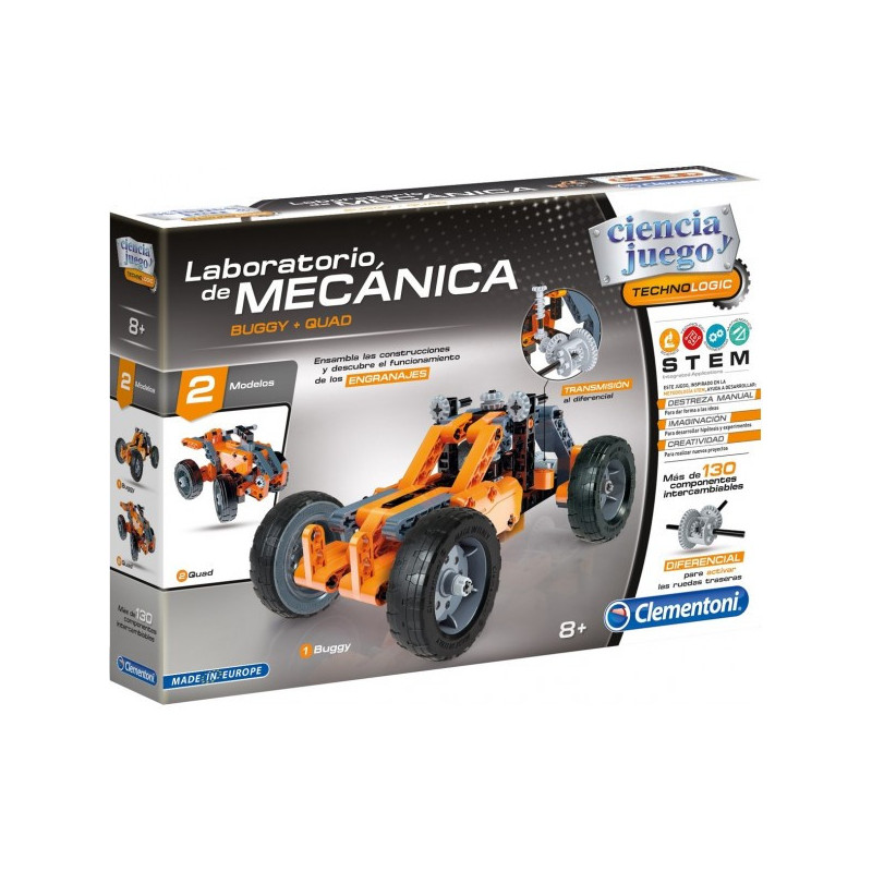 Laboratorio de Mecanica: BUGGY + QUAD - Clementoni 55159