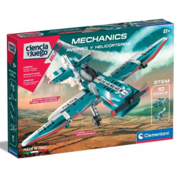 LABORATORIO MECANICA - AVIONES Y HELICOPTEROS - 10 MODELOS