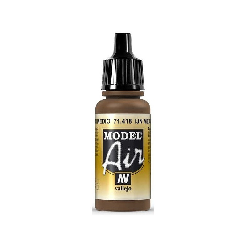PINTURA ACRILICA MARRON MEDIO IJN 17 ml - Acrylicos Vallejo 71418 PINTURA ACRILICA MARRON MEDIO IJN 17 ml - Acrylicos Vallejo 71418