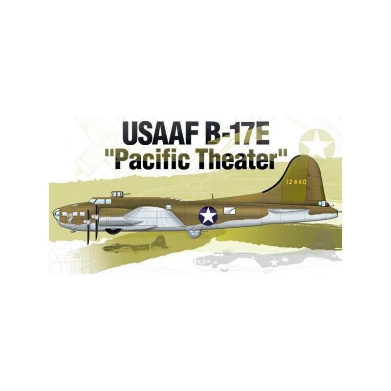 BOEING B-17 E FORTRESS (Pacific Theater) -Escala 1/72- Academy 12533