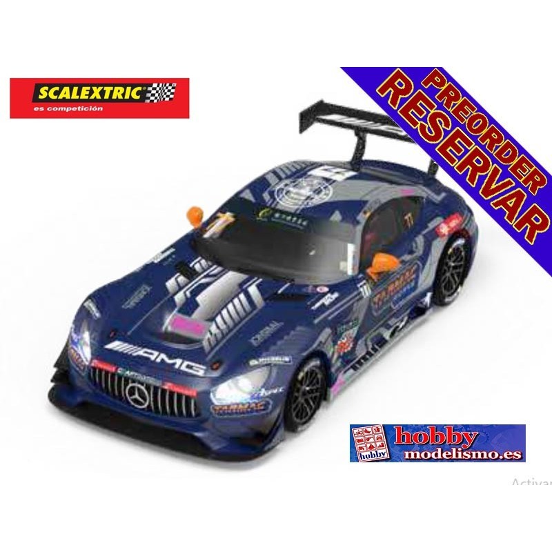 MERCEDES AMG GT3 - TARMAC- ORIGINAL - SCALEXTRIC U10501S300 MERCEDES AMG GT3 - TARMAC- ORIGINAL - SCALEXTRIC U10501S300