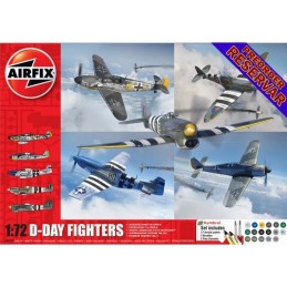 CAZAS DIA D Pegamento y pinturas -Escala 1/72- Airfix A50192