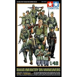 INFANTERIA ALEMANA 15 figuras -Escala 1/48- Tamiya 32530