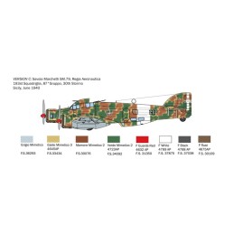 SAVOIA MARCHETI SM-79 SPARVIERO España ESCALA 1/72