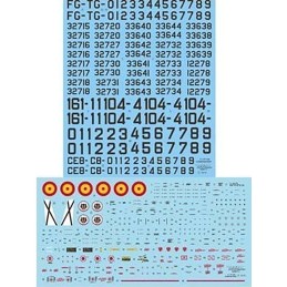 CALCAS F-104 G / TF-104 G (TORREJON) 1/72 - Series Españolas SE2372