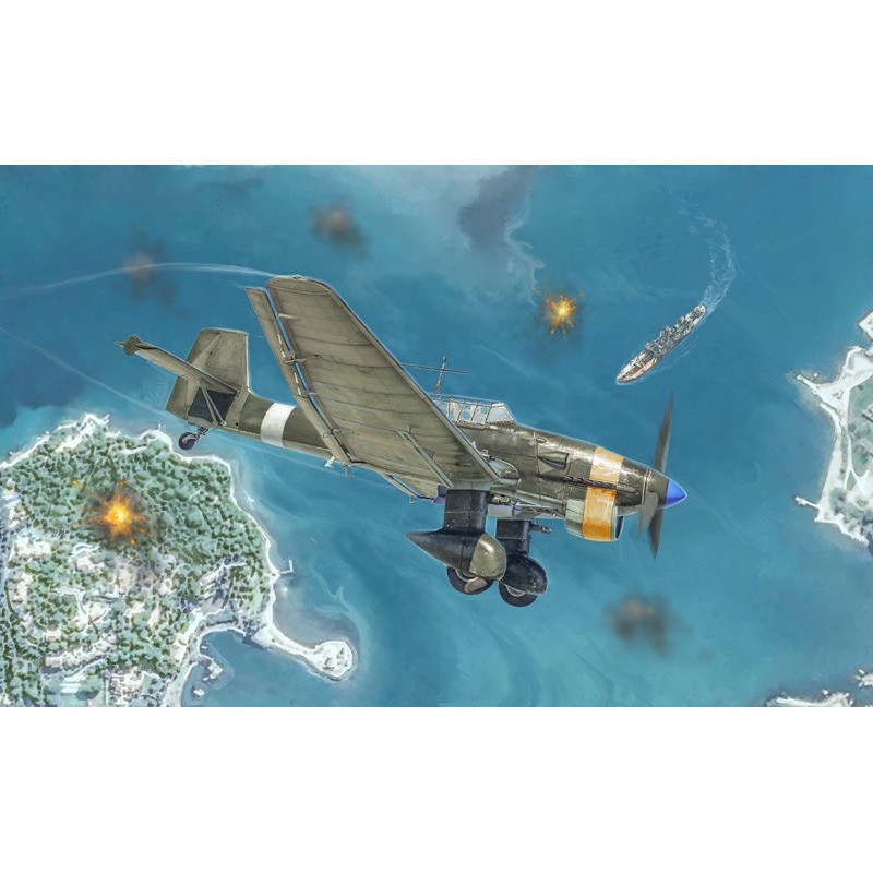 JUNKER JU-87 B-2/R-2 STUKA / PICCHIATELLO -Escala 1/48- Italeri 2769
