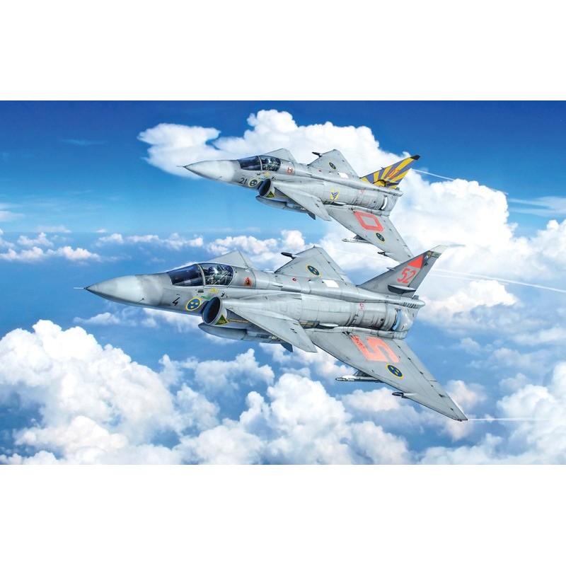 SAAB JA-37 / AJ-37 VIGGEN 1/48 - Italeri SAAB JA-37 / AJ-37 VIGGEN 1/48 - Italeri