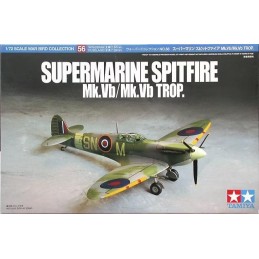 SUPERMARINE SPITFIRE Mk-Vb / Mk-Vb Trop -Escala 1/72- Tamiya 60756