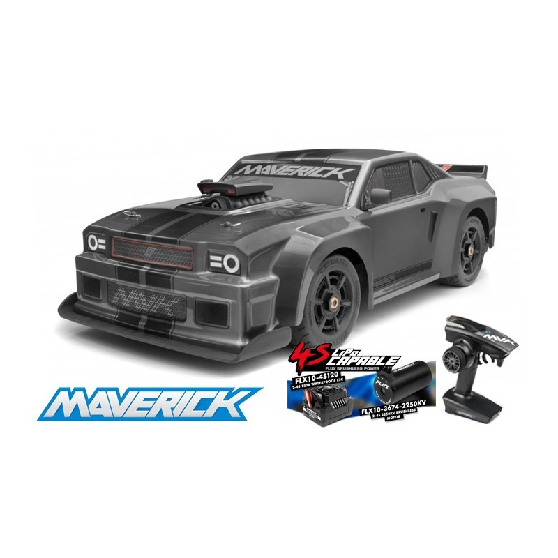 COCHE QUANTUMR FLUX 4S 1/8 BLUE COCHE QUANTUMR FLUX 4S 1/8 BLUE