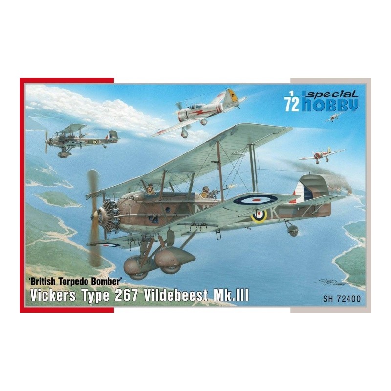 VICKERS VILDEBEEST MK-III 1/72 - Special Hobby SH72400