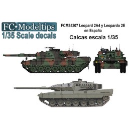 CALCAS LEOPARD 2A4 Y LEOPARD 2E ESCALA 1/35