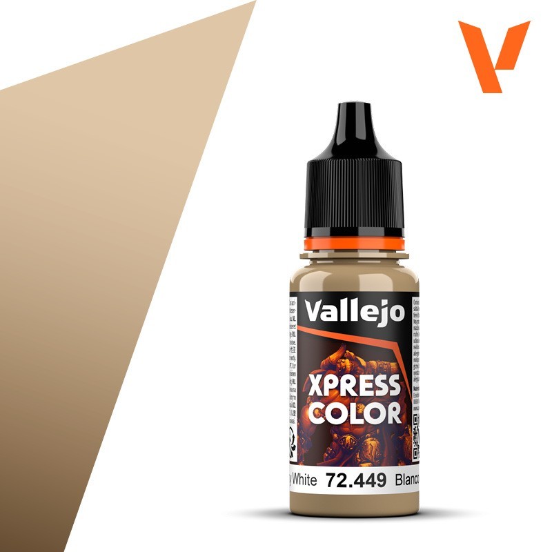 PINTURA Xpress Color BLANCO MOMIA 18 ml - Acrylicos Vallejo 72449 PINTURA Xpress Color BLANCO MOMIA 18 ml - Acrylicos Vallejo 72449