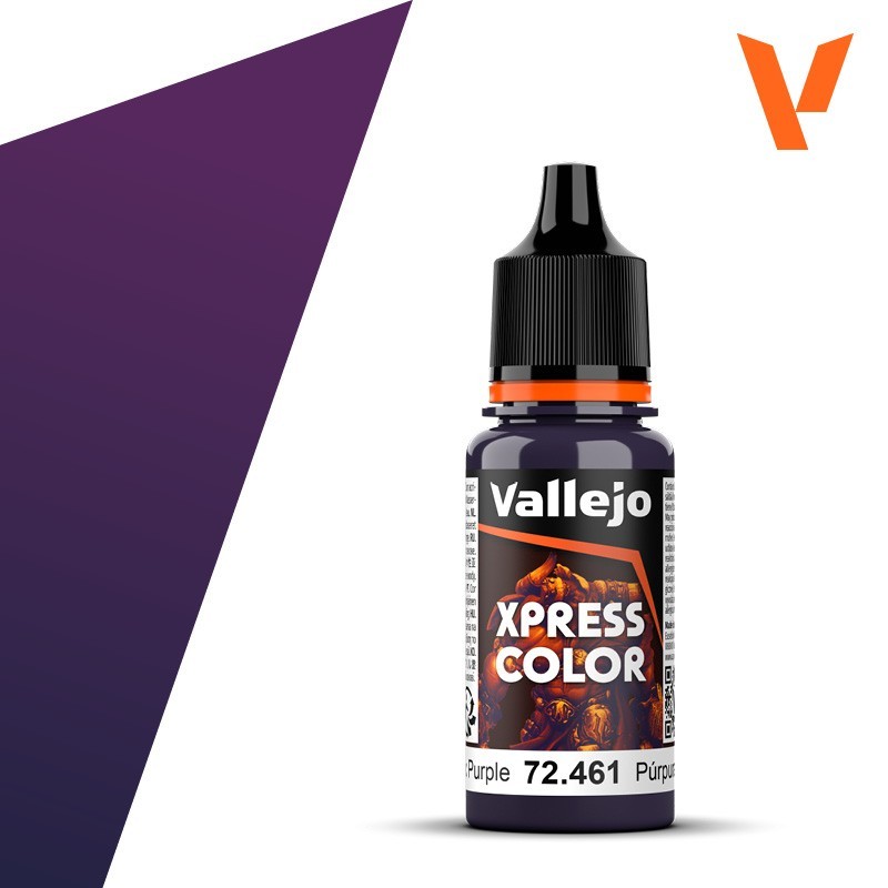 PINTURA Xpress Color PURPURA VAMPIRICO 18 ml - Acrylicos Vallejo 72461 PINTURA Xpress Color PURPURA VAMPIRICO 18 ml - Acrylicos Vallejo 72461