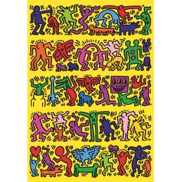 PUZZLE 1000 pzs KEITH HARING - CLEMENTONIC 39755