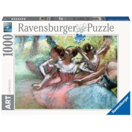 PUZZLE 1000 PZAS FOUR BALLERINAS ON THE STAGE-DEGAS- 50X70 cms - ravensburger 14847