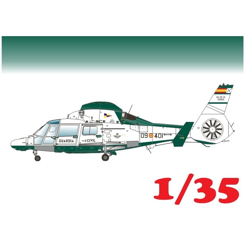 CALCAS AS-365 N3 DAUPHIN 2 GUARDIA CIVIL -Escala 1/35- Series Españolas 3935