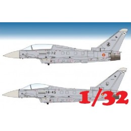 CALCAS EUROFIGHTER EF-2000 (monoplaza / biplaza)  ALA 11 & 14 -Escala 1/32- Series Españolas 2232