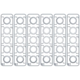 SET RUEDAS CAMIONES FAMILIA ZIS-6 -Escala 1/35- MiniArt 35201