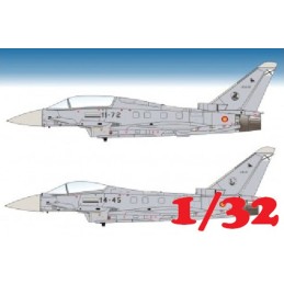 CALCAS EUROFIGHTER EF-2000 (monoplaza / biplaza)  ALA 11 & 14 -Escala 1/32- Series Españolas 2232