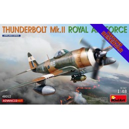REPUBLIC P-47 THUNDERBOLT Mk-II "Royal Air Force" Advanced Kit -Escala 1/48- MiniArt 48012