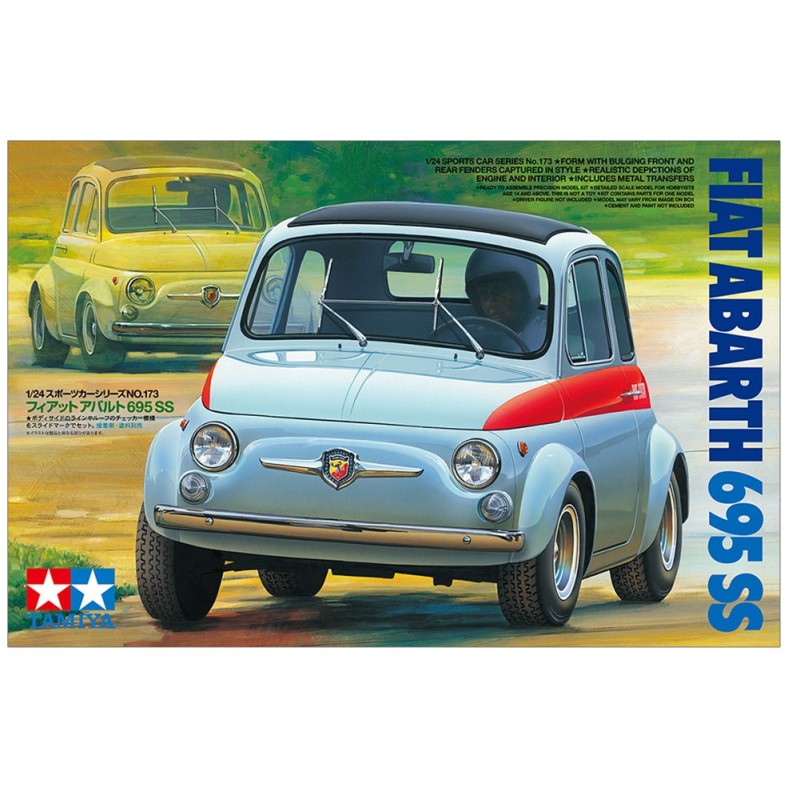 FIAT ABARTH 695SS -Escala 1/24- Tamiya 24173 FIAT ABARTH 695SS -Escala 1/24- Tamiya 24173