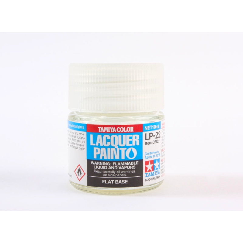 PINTURA LACA BASE MATE LP-22 10 ml - Tamiya 82122 PINTURA LACA BASE MATE LP-22 10 ml - Tamiya 82122