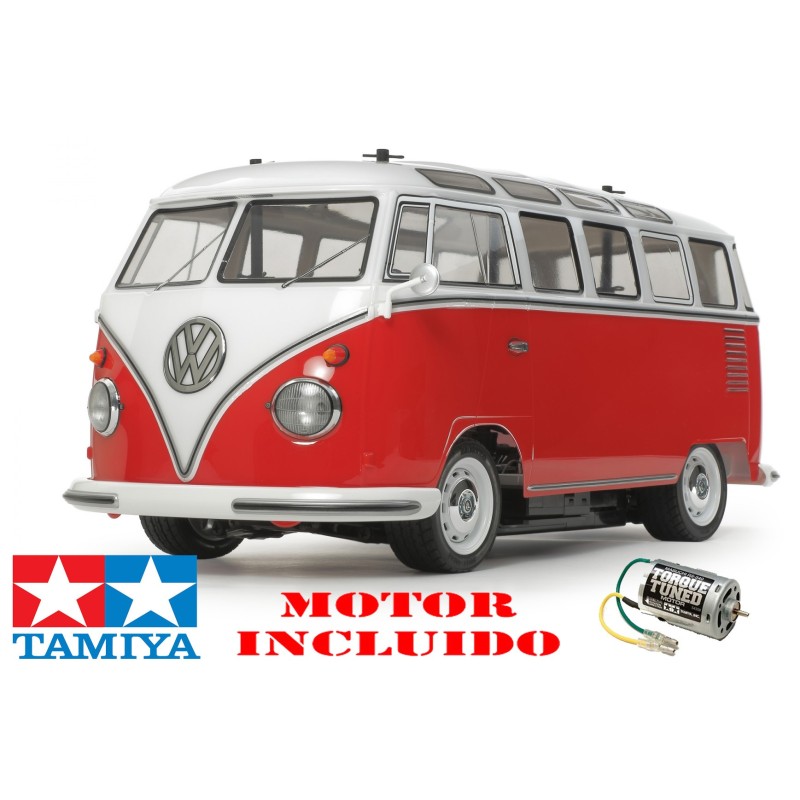 COCHE RC KIT VW Type 2 T1 M-06 1/10 TAMIYA 58668 COCHE RC KIT VW Type 2 T1 M-06 1/10 TAMIYA 58668