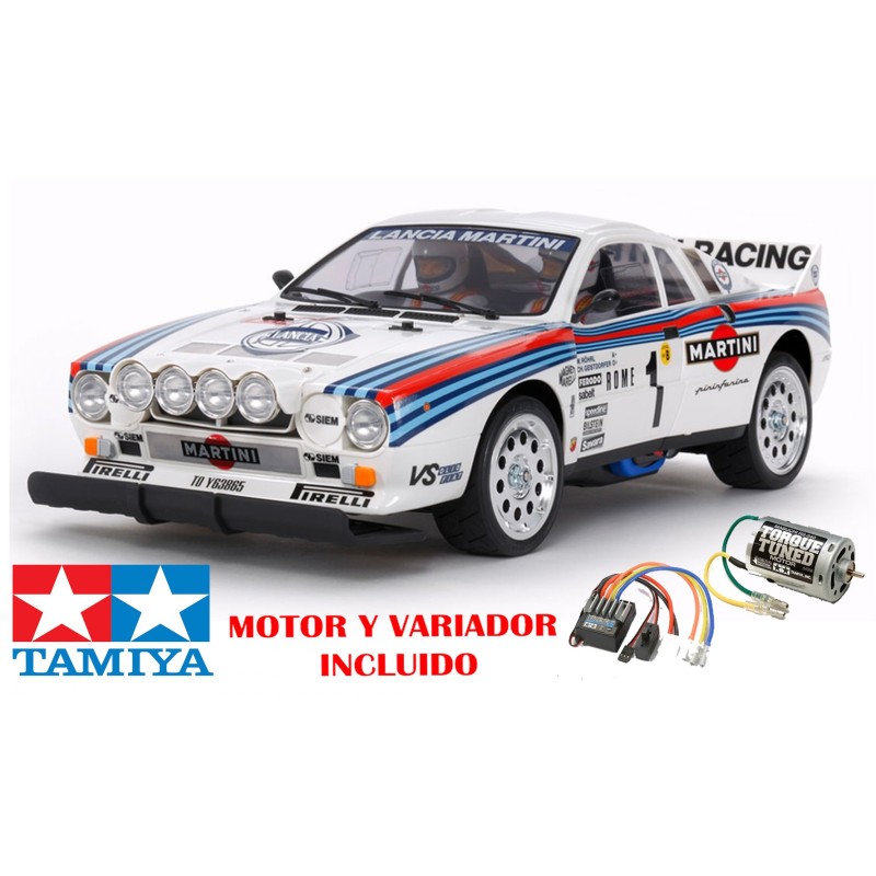 COCHE RC KIT Lancia 037 Rally TA02-S 1/10 TAMIYA
