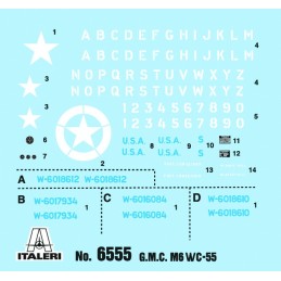 CAMION GMC M-6 & CAÑON ANTICARRO M-3 (37 mm) -Escala 1/35- Italeri 6555 CAMION GMC M-6 & CAÑON ANTICARRO M-3 (37 mm) -Escala 1/35- Italeri 6555
