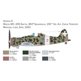 MACCHI C. 200 SERIE XXI - XXIII -Escala 1/48 - ITALERI 2767