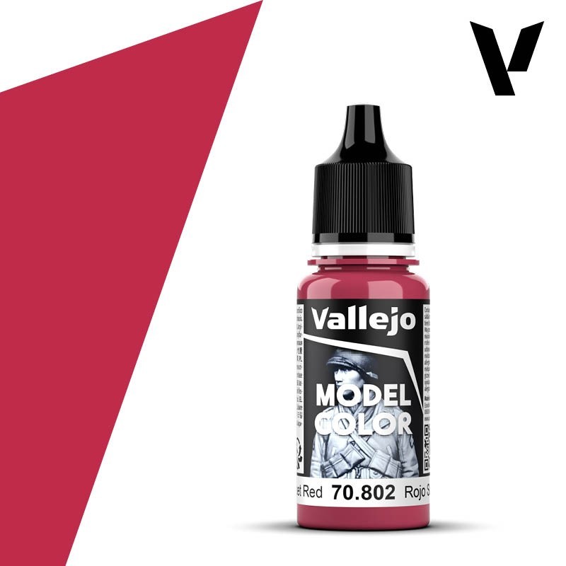 PINTURA ACRILICA ROJO SUNSET (17 ml) Nº41 VALLEJO MODEL COLOR PINTURA ACRILICA ROJO SUNSET (17 ml) Nº41 VALLEJO MODEL COLOR