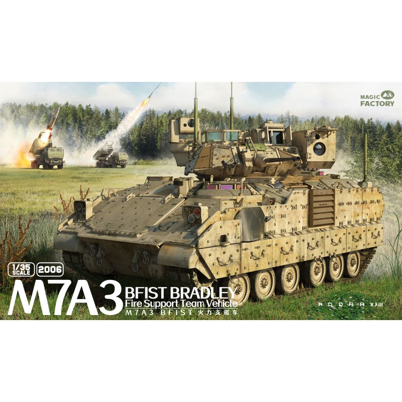 VEHICULO BLINDADO M-7 A3 BRADLEY BFIST -Escala 1/35- Magic Factory 2006