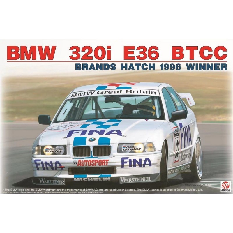 BMW 320i BTCC "Brands Hatch 1996 Winner" -Escala 1/24- BX24045 BMW 320i BTCC "Brands Hatch 1996 Winner" -Escala 1/24- BX24045