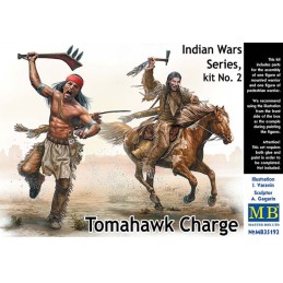 Indian Wars Nº2: CARGA TOMAHAWK -Escala 1/35- Master Box MB35192