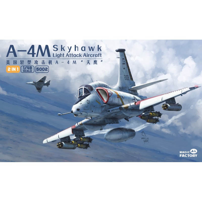 DOUGLAS A-4M SKYHAWK - ESCALA 1/48 - MAGIC FACTORY 5002 DOUGLAS A-4M SKYHAWK - ESCALA 1/48 - MAGIC FACTORY 5002