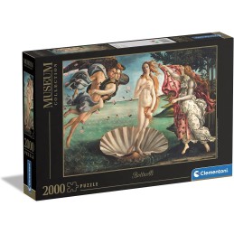 PUZZLE 2000 pzas. EL NACIMIENTO DE VENUS, BOTTICELLI - Clementoni 32572