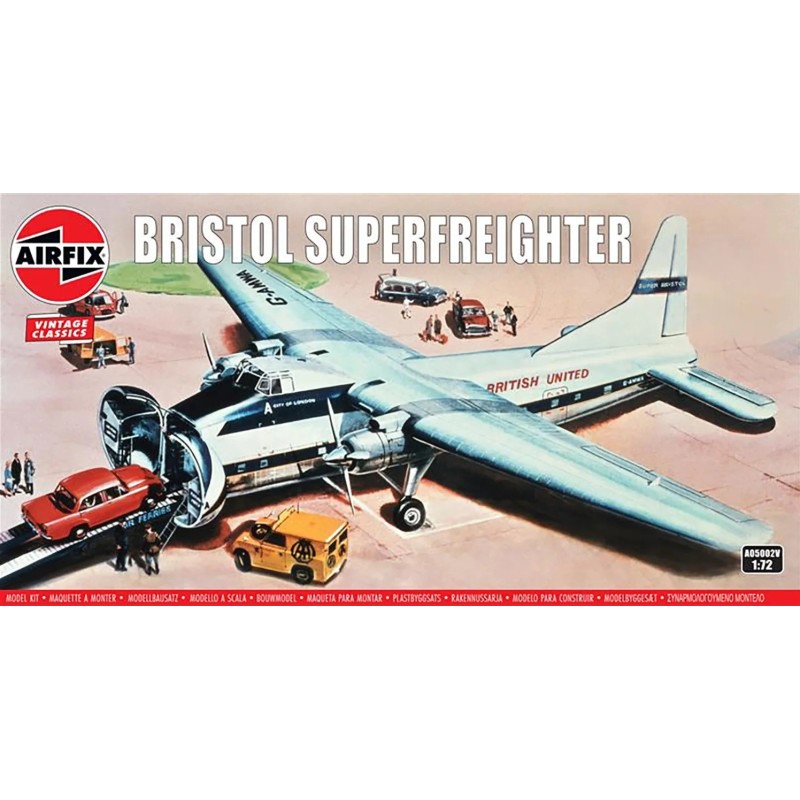 BRISTOL SUPERFREIGHTER "Vintage Classic" -Escala 1/72- Airfix A05002V BRISTOL SUPERFREIGHTER "Vintage Classic" -Escala 1/72- Airfix A05002V