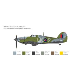 HAWKER HURRICANE MK-II C -Escala 1/48- Italeri 2828 HAWKER HURRICANE MK-II C -Escala 1/48- Italeri 2828