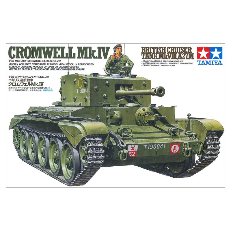 CARRO COMBATE CROMWELL MK.IV - ESCALA 1/35 - TAMIYA 35221 CARRO COMBATE CROMWELL MK.IV - ESCALA 1/35 - TAMIYA 35221