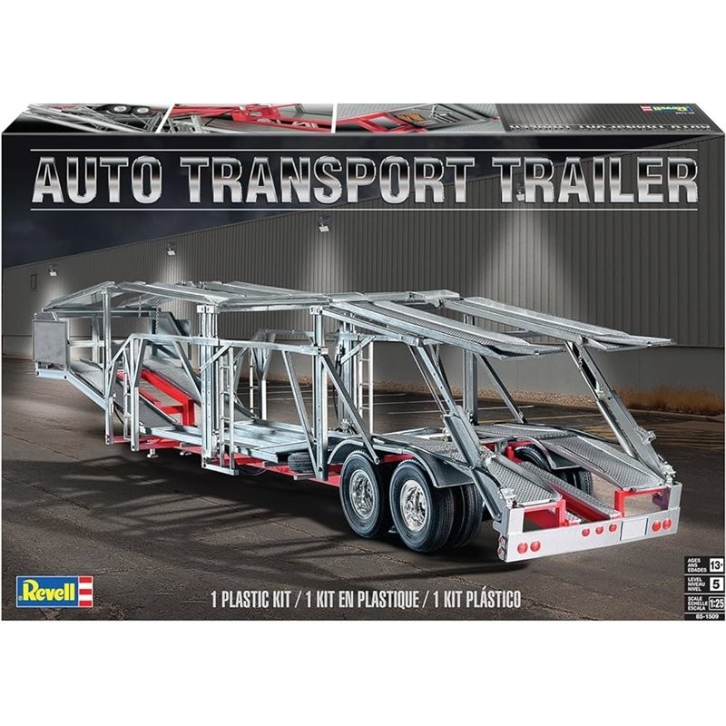 TRAILER PORTAAUTOMOVILES - ESCALA 1/35 - REVELL 85-1509 TRAILER PORTAAUTOMOVILES - ESCALA 1/35 - REVELL 85-1509