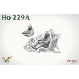 HORTEN Ho 229A + Ho 229B + Piloto Horten 1/16 (Limited Edition) -Escala 1/32 - 1/16- Takom 32001W