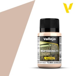 Weathering Effects: SALPICADURA BARRO MARRON CLARO 40 ml - VALLEJO 73804