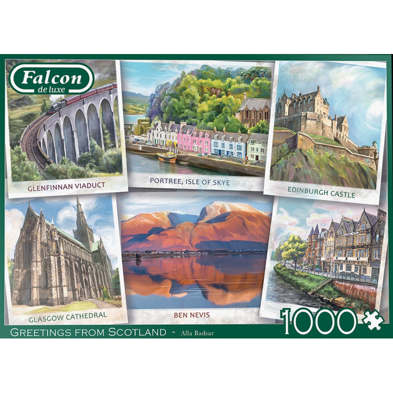 PUZZLE 1000 PIEZAS DESDE ESCOCIA - JUMBO 11325 PUZZLE 1000 PIEZAS DESDE ESCOCIA - JUMBO 11325