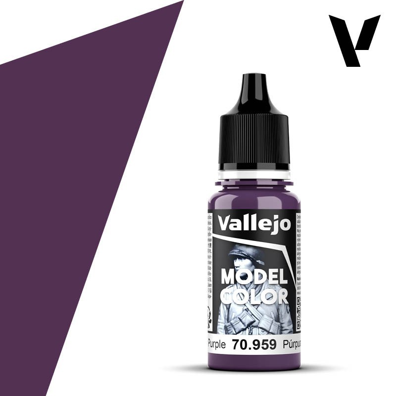 PINTURA ACRILICA PURPURA (17 ml) Nº44 VALLEJO MODEL COLOR