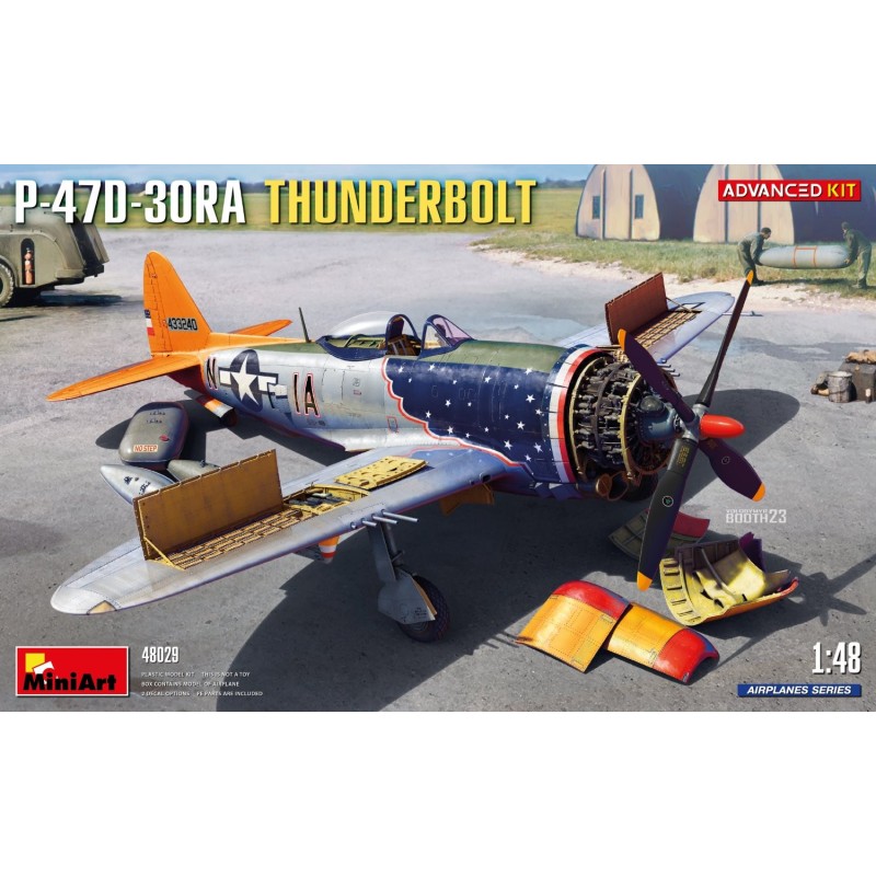 REPUBLIC P-47 D-30RA THUNDERBOLT Advanced Kit -Escala 1/48- MiniArt 48029 REPUBLIC P-47 D-30RA THUNDERBOLT Advanced Kit -Escala 1/48- MiniArt 48029