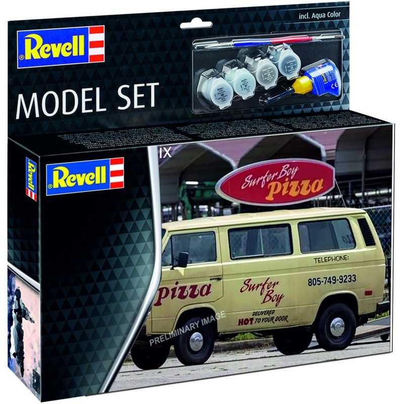 Stranger Things: VOLKSWAGGEN T3 Bus "Surfer Boy" (Pegamento & pintura) -Escala 1/24- Revell 67725 Stranger Things: VOLKSWAGGEN T3 Bus "Surfer Boy" (Pegamento & pintura) -Escala 1/24- Revell 67725
